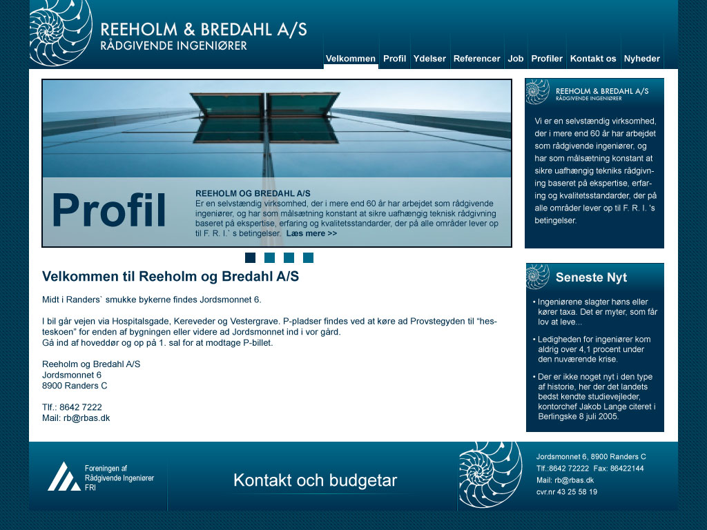 Web Design by wendigox for Catillo Aps | Design #326508