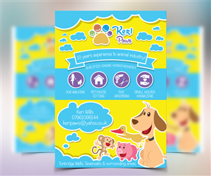 Keri Paws | Flyer Design by Claireative