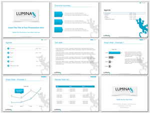 PowerPoint Design by beard&coffee for Lumina Adhesives AB | Design: #1671652