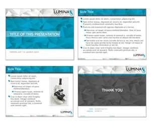 PowerPoint Design by Carla T. for Lumina Adhesives AB | Design: #1656117