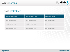 PowerPoint Design by Best Design Hub for Lumina Adhesives AB | Design: #1661890