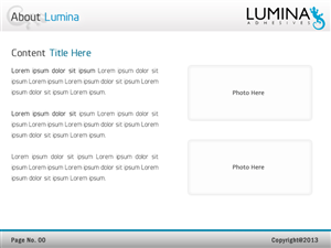 PowerPoint Design by Best Design Hub for Lumina Adhesives AB | Design: #1663795