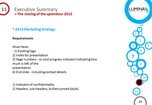 PowerPoint Design by dexygnmachjne for Lumina Adhesives AB | Design: #1676838