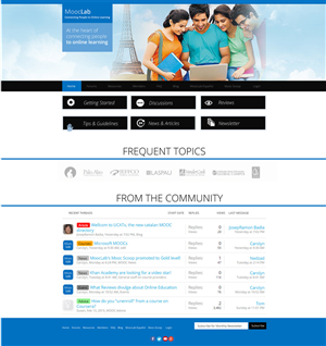 Web Design by roopaljain for MoocLab.club | Design: #6238040