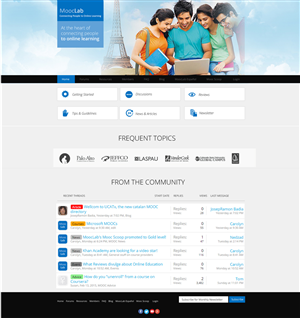Web Design by roopaljain for MoocLab.club | Design: #6277217