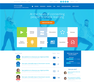 Web-Design von Teemu Hakala für MoocLab.club | Design #6267568