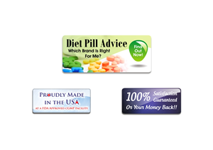 Supplement website needs three beautiful graphic elements | Banner-Design von Amduat Design