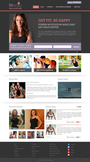 Wordpress Design by pb for this project | Design: #1653615