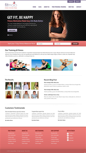 Wordpress Design by pb for this project | Design: #1653619