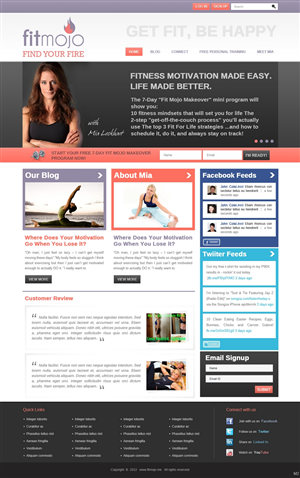 Wordpress Design by pb for this project | Design: #1693153