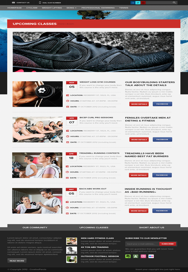 Wordpress Design by aue4real for this project | Design #1646769