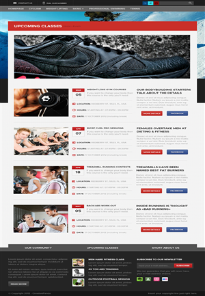 Wordpress Design by aue4real for this project | Design: #1646769