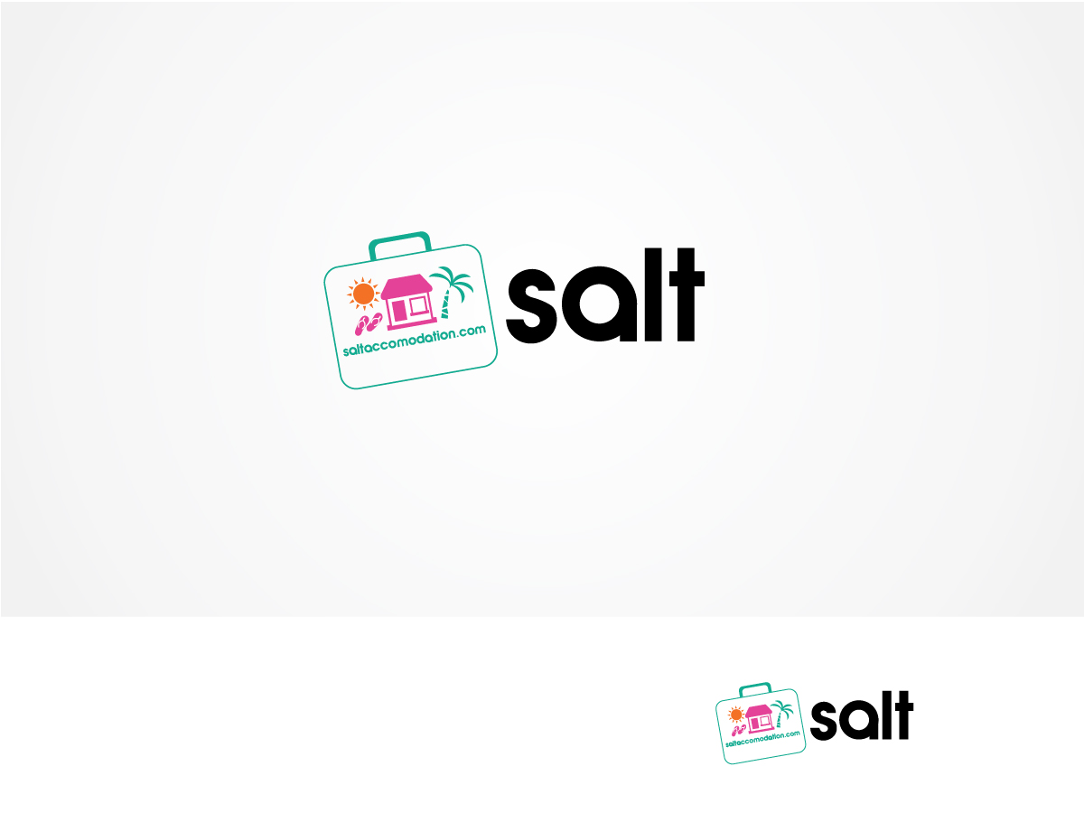 Logo Design by Brain.Art for Salt Online Accommodation Service | Design #6179944