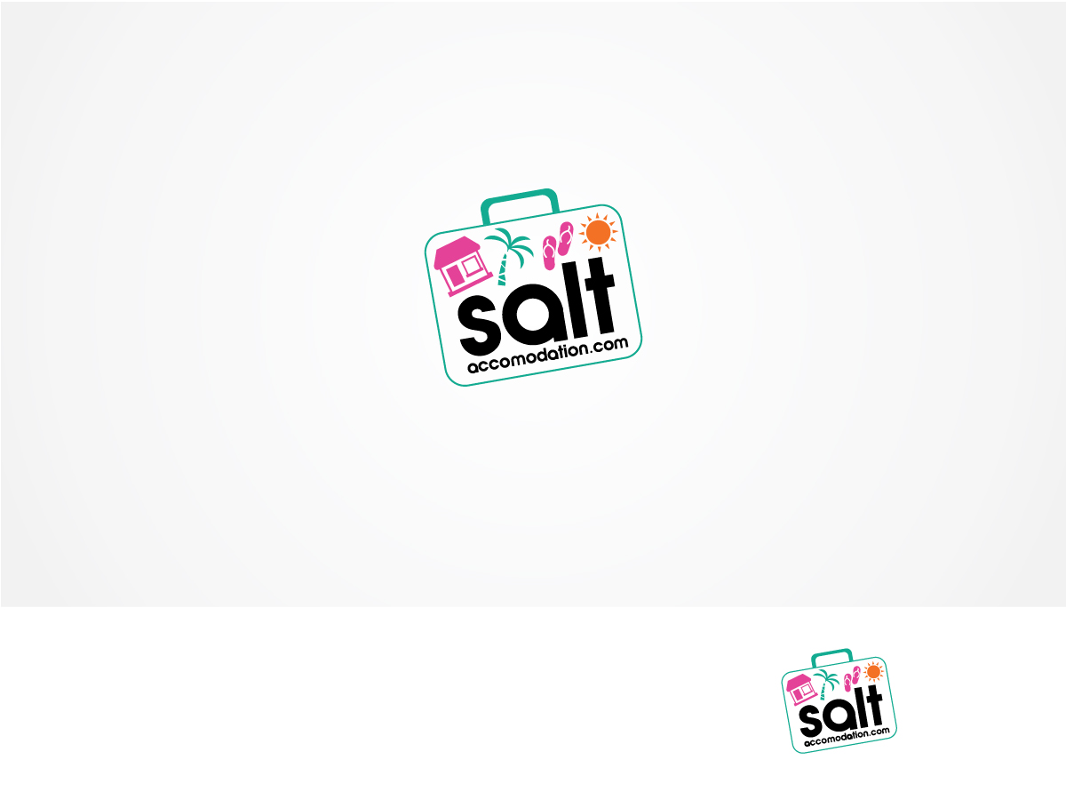 Logo Design by Brain.Art for Salt Online Accommodation Service | Design #6179949