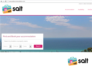 Logo Design by Brain.Art for Salt Online Accommodation Service | Design: #6179989