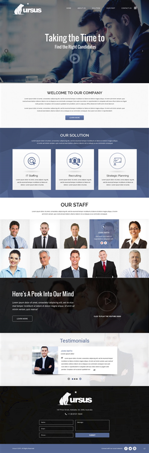 Web Design par pb pour ce projet | Design : #6175896