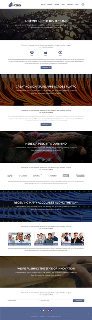 Web Design par pb pour ce projet | Design : #6175898
