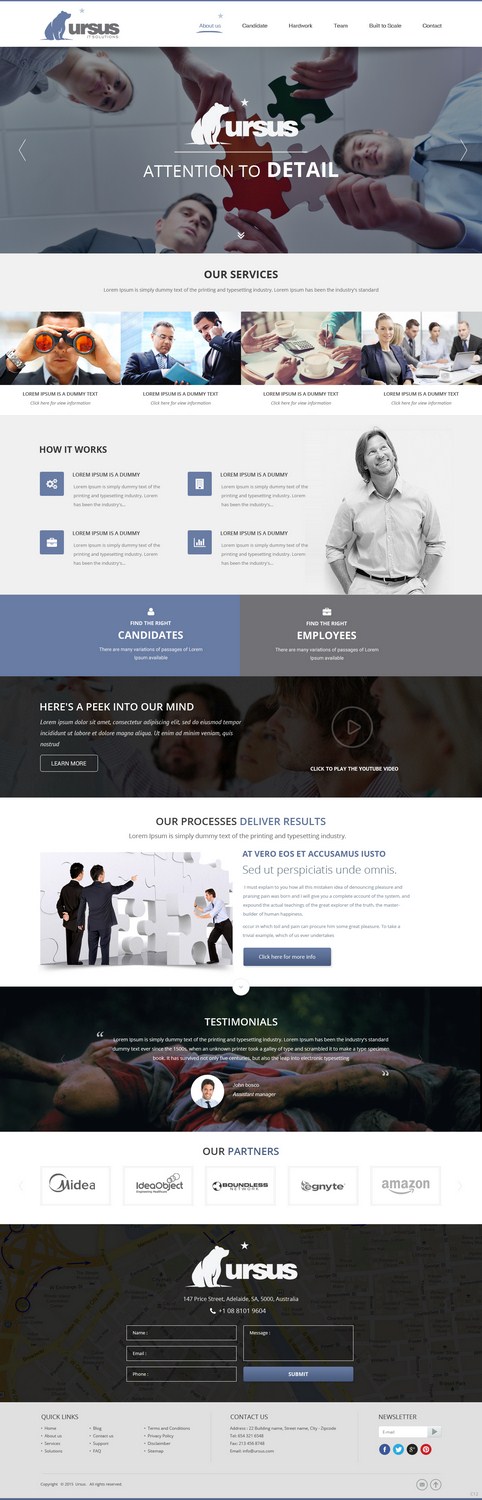 Web Design par pb pour ce projet | Design #6220251