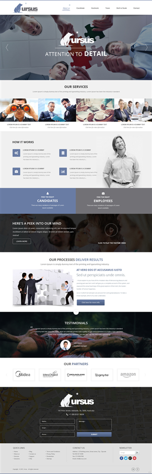 Web Design par pb pour ce projet | Design : #6222922