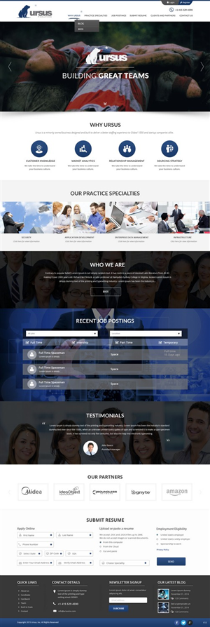 Web Design par pb pour ce projet | Design : #6327921