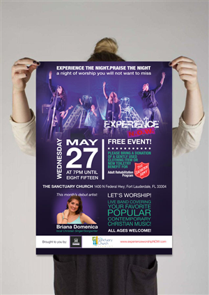 Flyer Design by faith.peach for Kristin Rozier Music | Design: #6179330