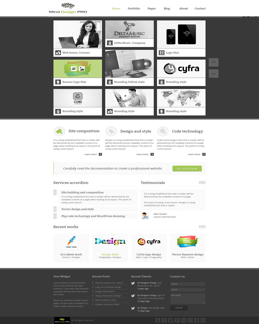 Wordpress Design by aue4real for this project | Design #1646939