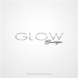 Logo Design by madeli for Glow Boutique | Design: #1664667
