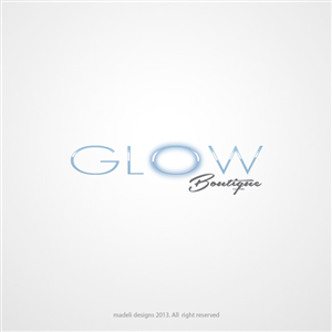Logo Design by madeli for Glow Boutique | Design: #1666034
