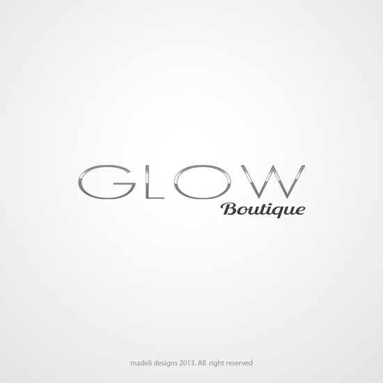 Logo Design by madeli for Glow Boutique | Design #1667287