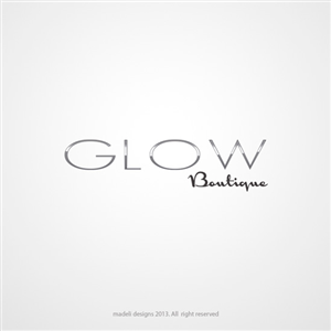 Logo Design by madeli for Glow Boutique | Design: #1667289