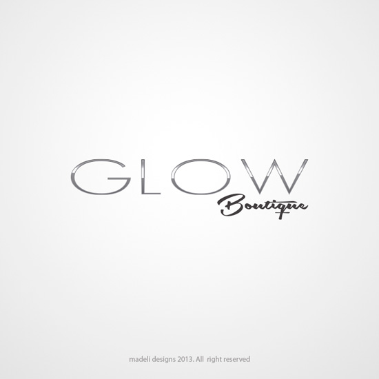 Logo Design by madeli for Glow Boutique | Design #1667298