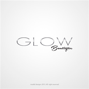 Logo Design by madeli for Glow Boutique | Design: #1667298