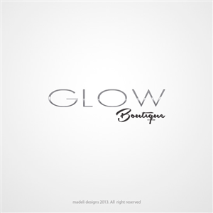 Logo Design by madeli for Glow Boutique | Design: #1669369