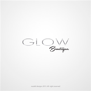 Logo Design by madeli for Glow Boutique | Design: #1669454