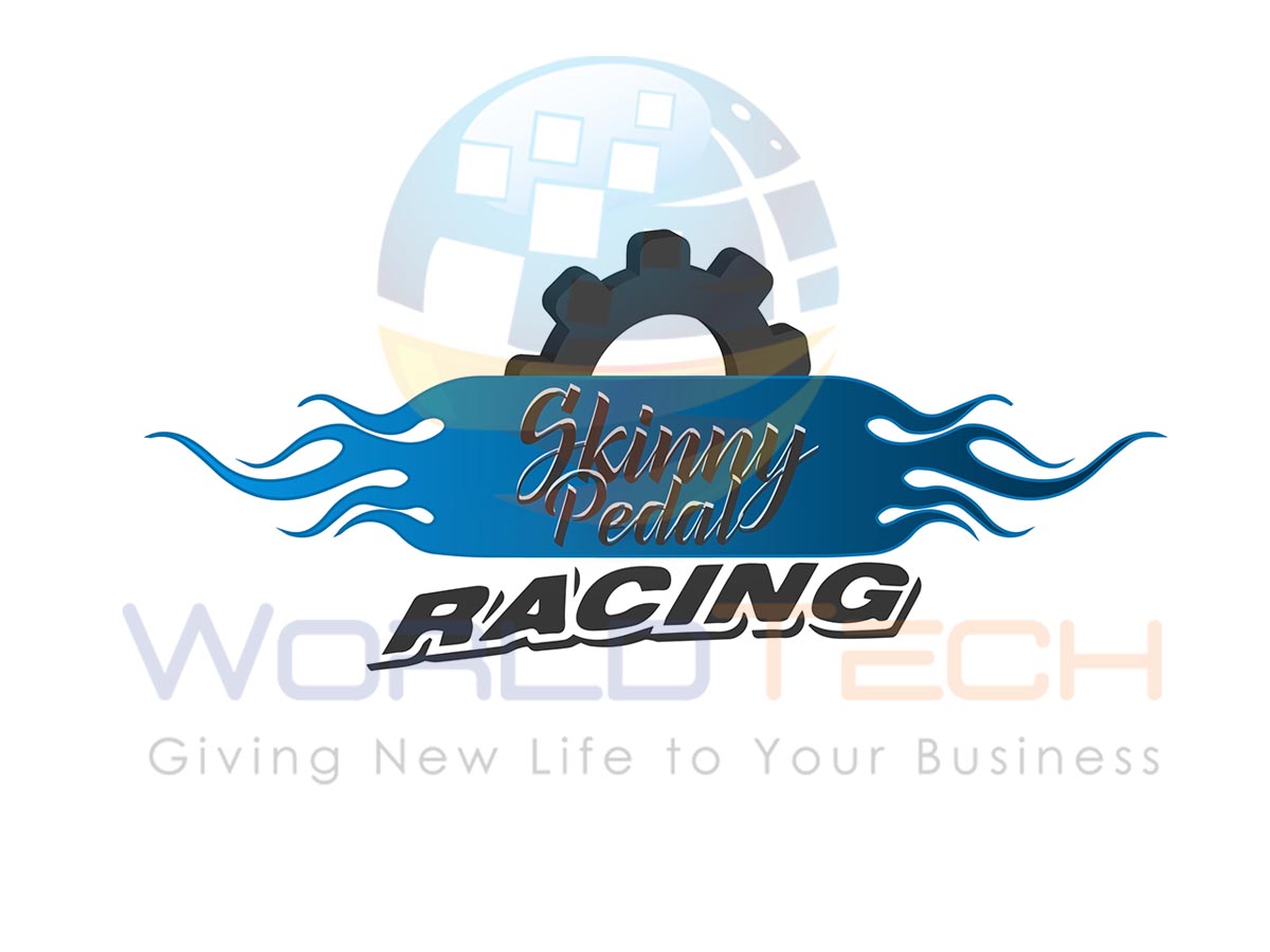 Logo Design by WorldTech for Skinny Pedal Racing | Design #6190513