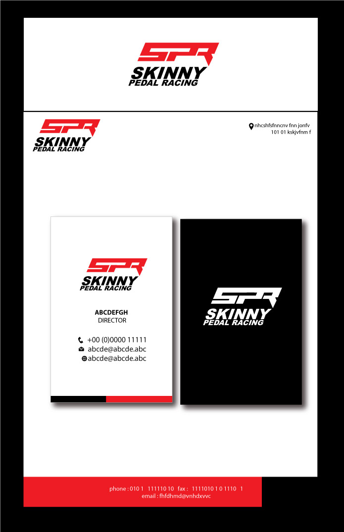 Logo Design by colour splash for Skinny Pedal Racing | Design: #6162720