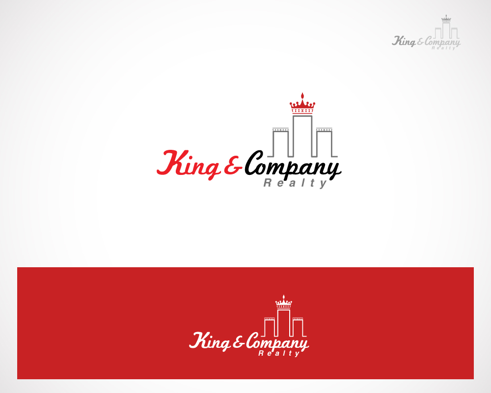 Logo Design by Pram Shaw for King and Company Realty | Design #6163987