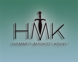 Logo-Design von GEH'ELVES für Hammer Marked Knives | Design #6178896