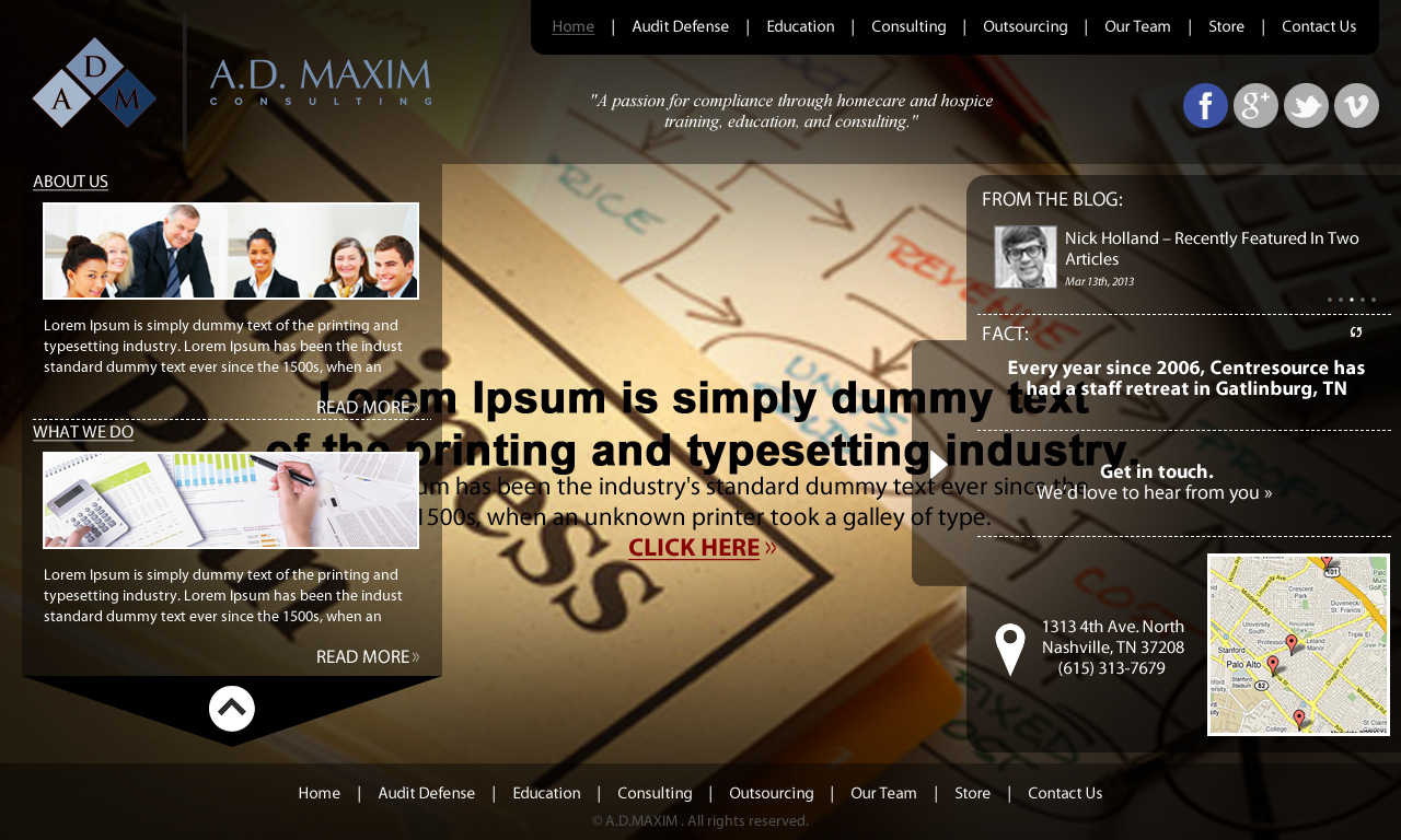 Web Design by salient design for this project | Design #1665069