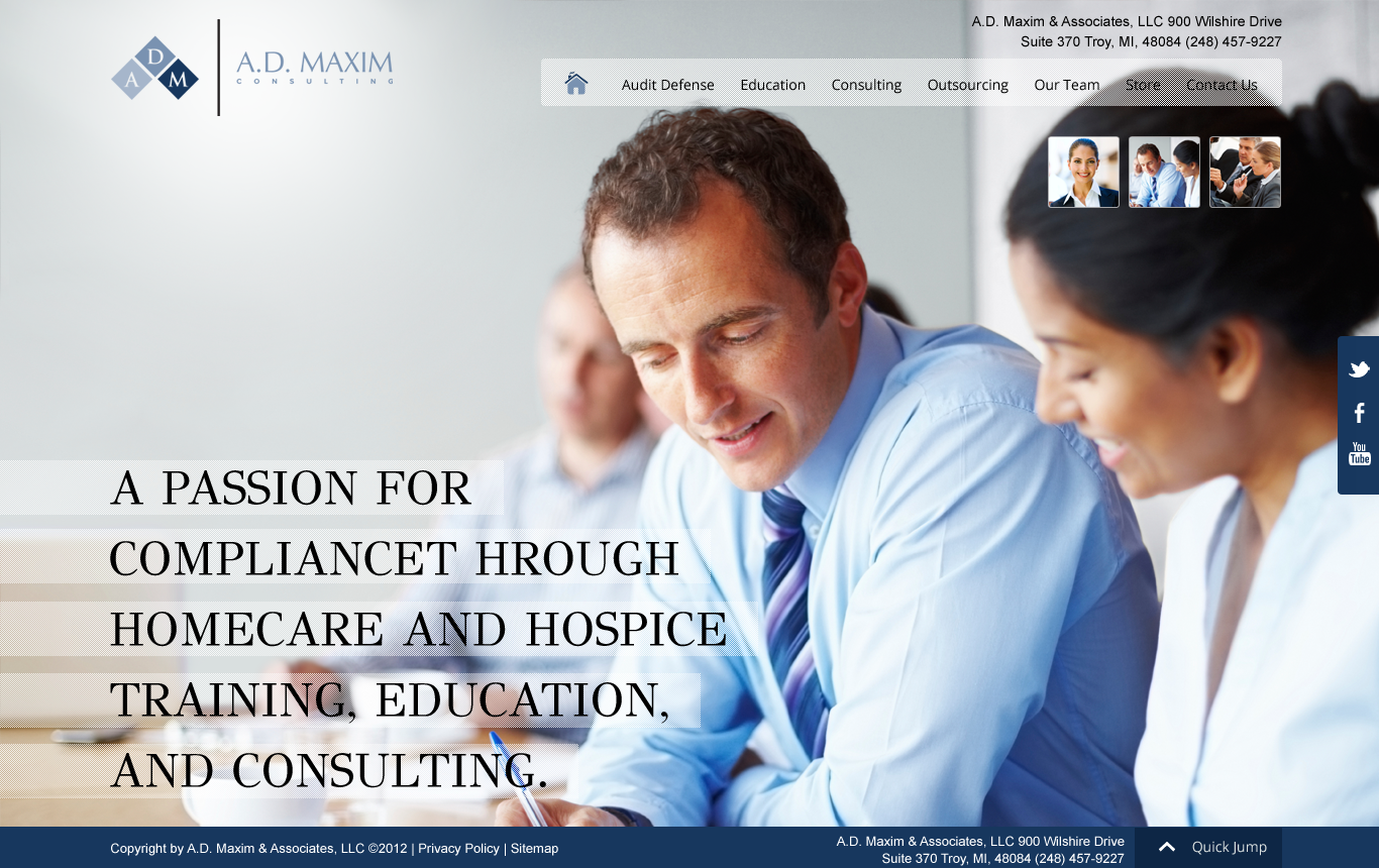 Web Design by Adnan Sadiq for this project | Design #1664577