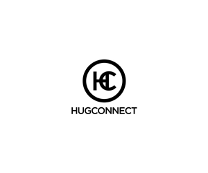 HUGCONNECT or hugconnect | Logo Design by MOH Studio