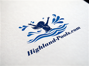 Diseño de Logo por RoobyDesigns para Highland Pools | Diseño #6197034