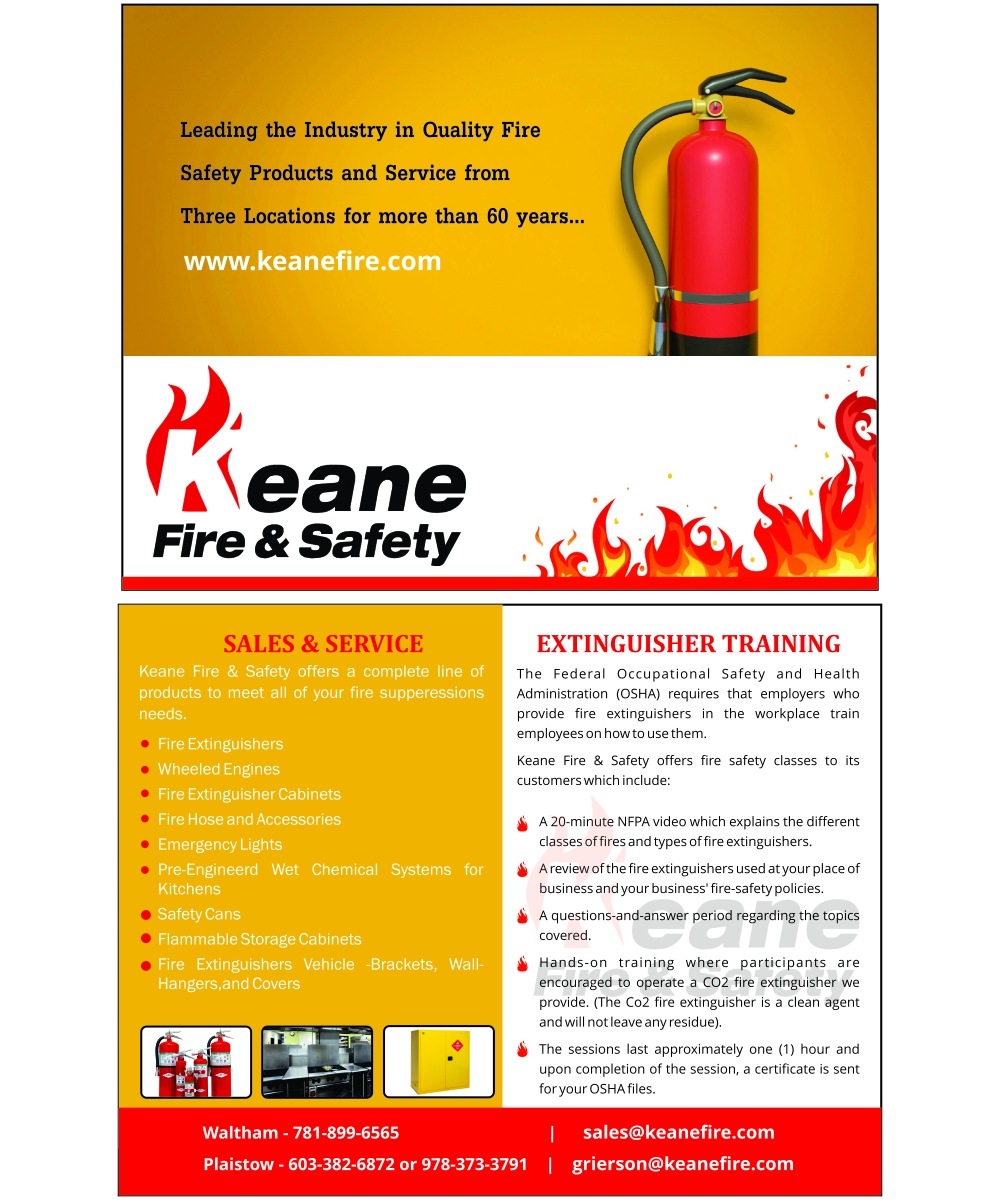 Diseño Gráfico por milky_tut para Keane Fire and Safety Equipment Co. Inc. | Diseño #6329877
