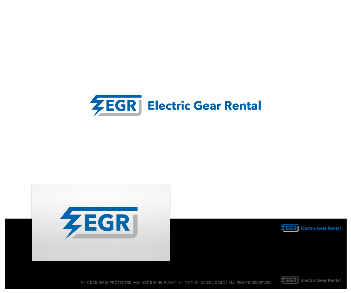 Logo Design by Daniel Caso Design for Electric Gear Rental | Design #6170217
