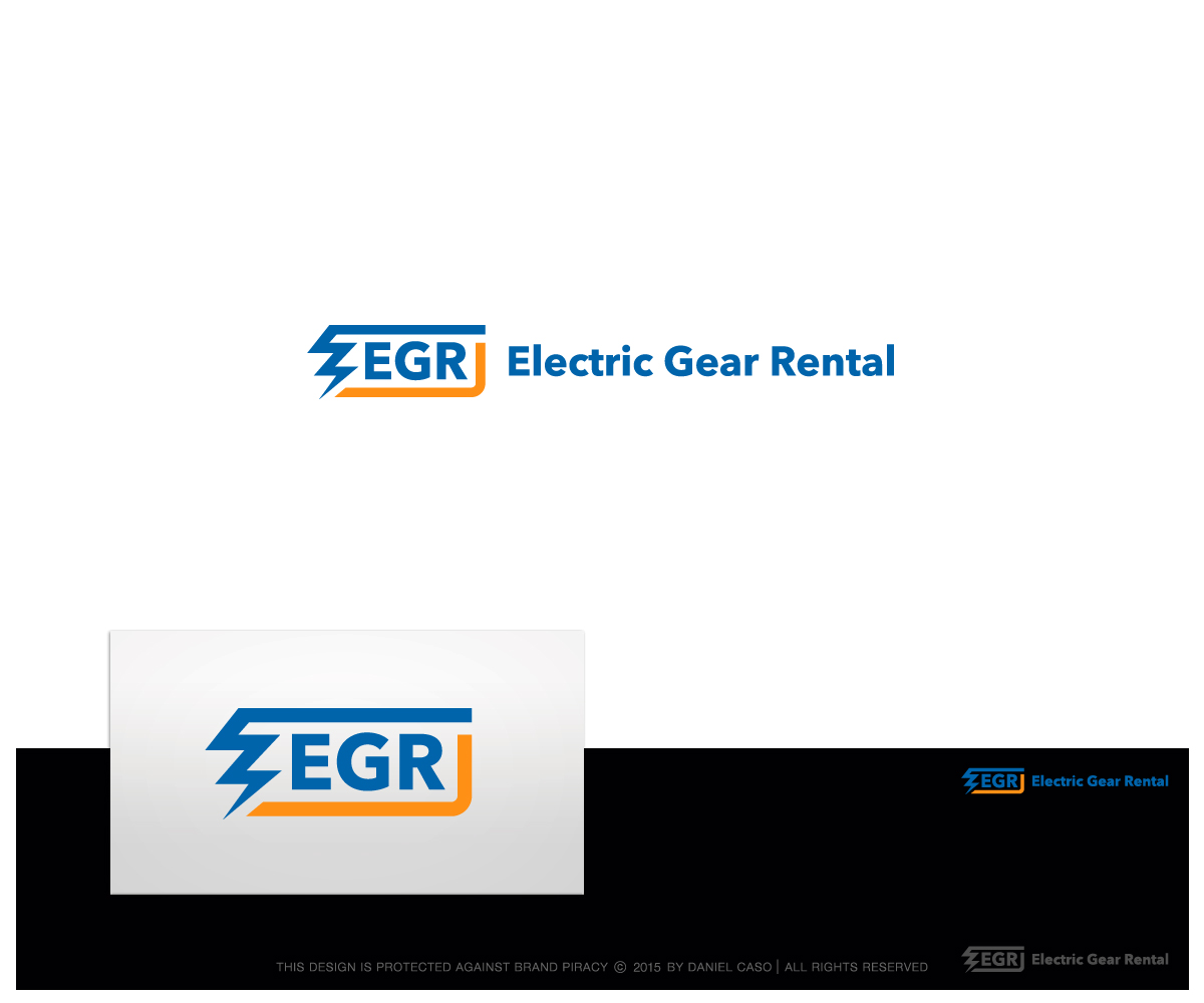 Logo Design by Daniel Caso Design for Electric Gear Rental | Design #6170220