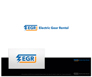 Logo Design by Daniel Caso Design for Electric Gear Rental | Design: #6170220