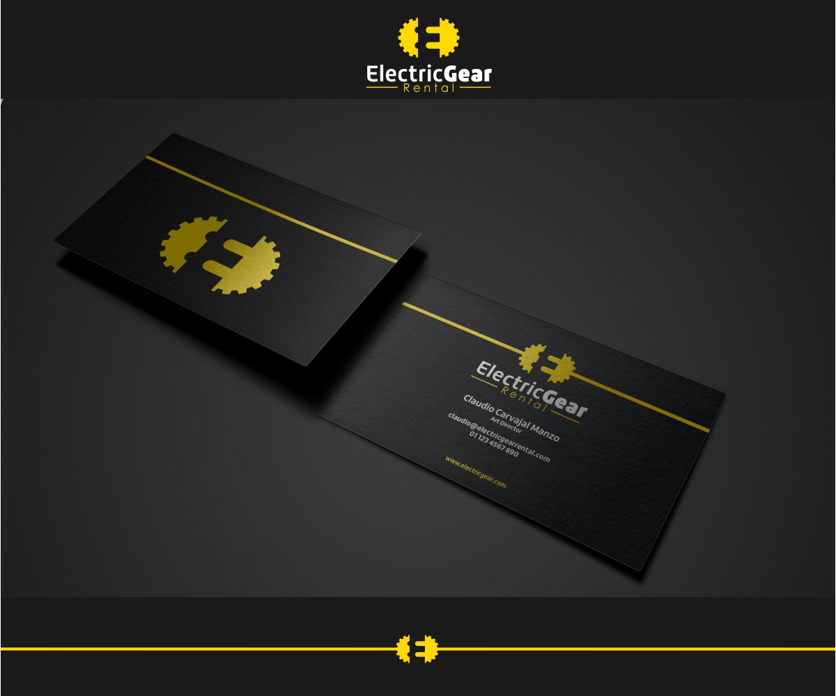 Logo Design by QuattroCreative for Electric Gear Rental | Design #6178050