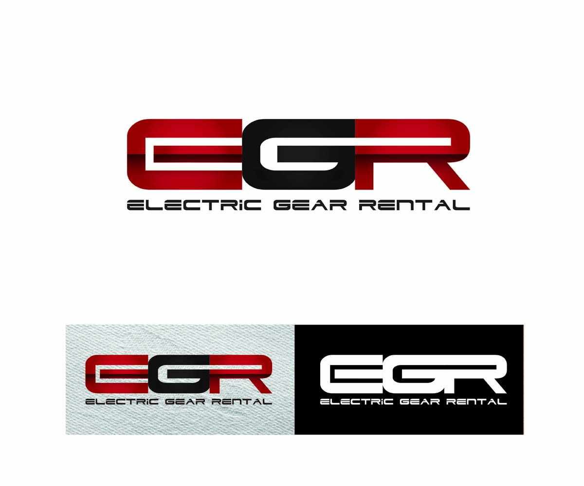 Logo Design by The White Garage for Electric Gear Rental | Design #6197121