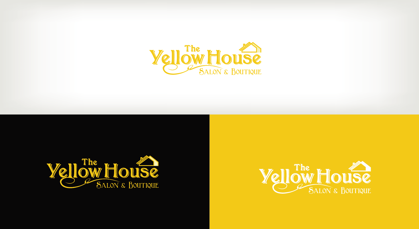 Logo Design by hafetz for The YELLOW HOUSE SALON & BOUTIQUE | Design #6215030