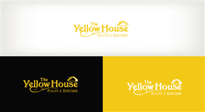 Logo Design by hafetz for The YELLOW HOUSE SALON & BOUTIQUE | Design #6215030